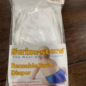 2 Pair of Reusable Swim Diapers